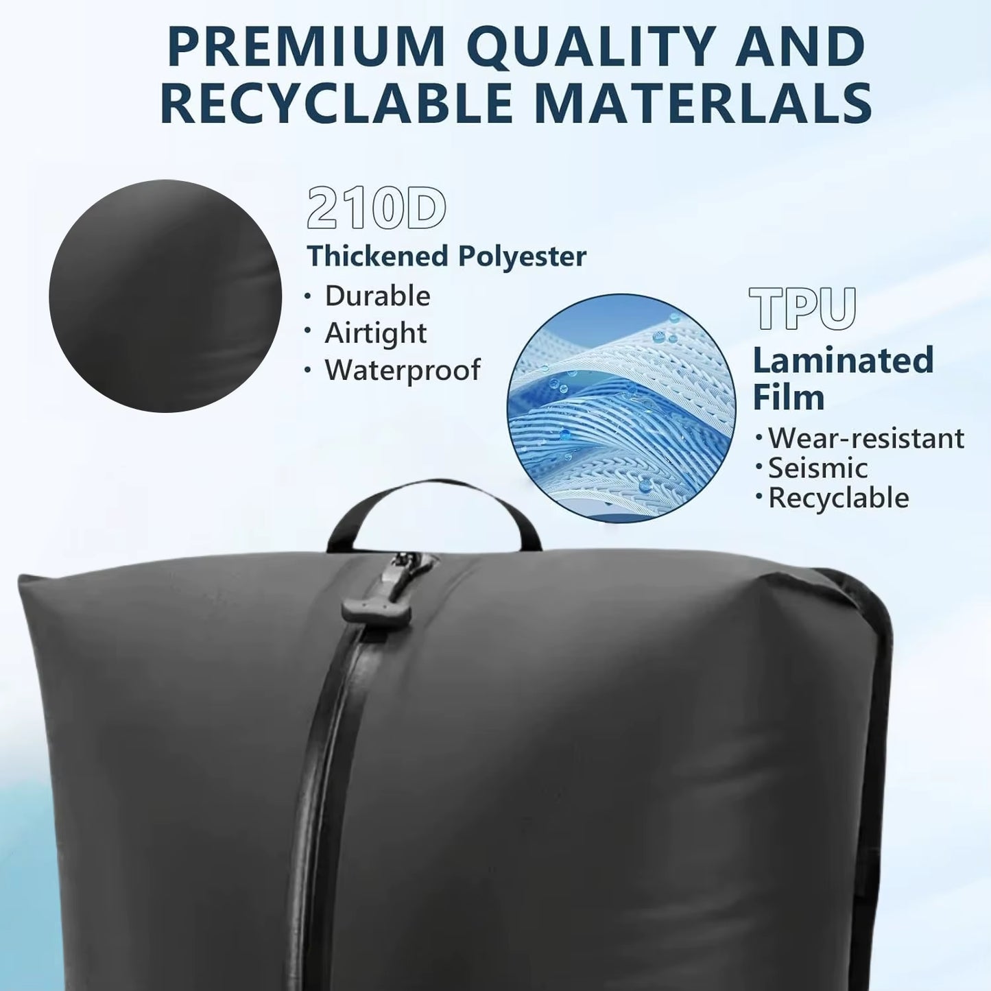 Vacuum Storage Bags,Travel Essentials Suitcases Clothes Organizer Packaging Bag Practical Accessories Compression Packing Cubes